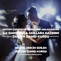 Düğün Dansı - En Mutlu Gününüzde Yeteneğinizle Parıldamak İstemez Misiniz? Unutulmaz Bir Anı Yaratmak İçin Dans Akademi Ailesine Katılın!