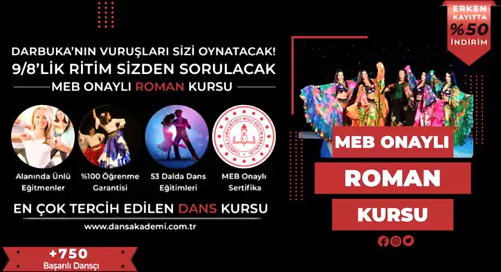 Roman Kursu Fiyatları – Erken Kayıtta %50 İndirim