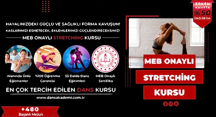 Stretching Kursu Fiyatları – Erken Kayıtta %50 İndirim