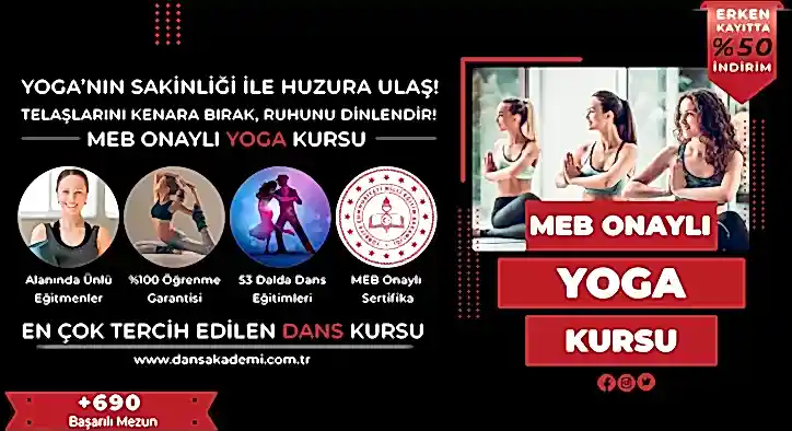 Yoga Kursu Fiyatları – Erken Kayıtta %50 İndirim